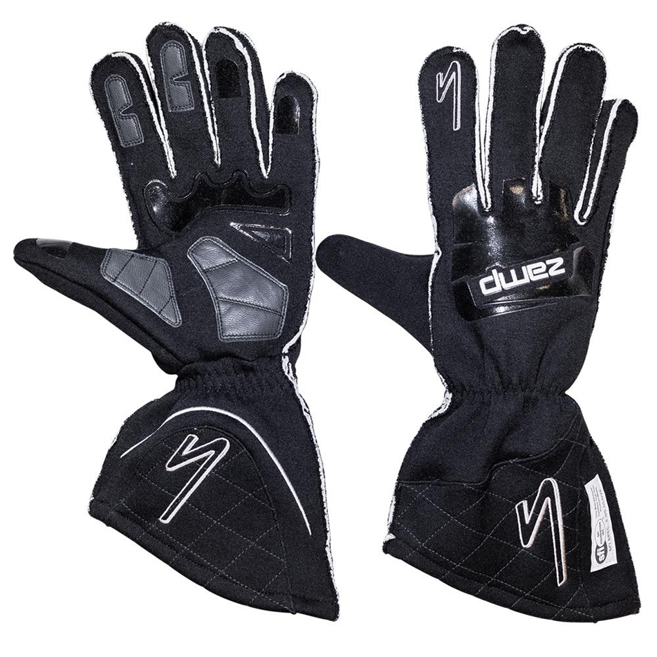 Gloves ZR-50 Black X-Lrg Lrg Multi-Layer SFI3.3/5