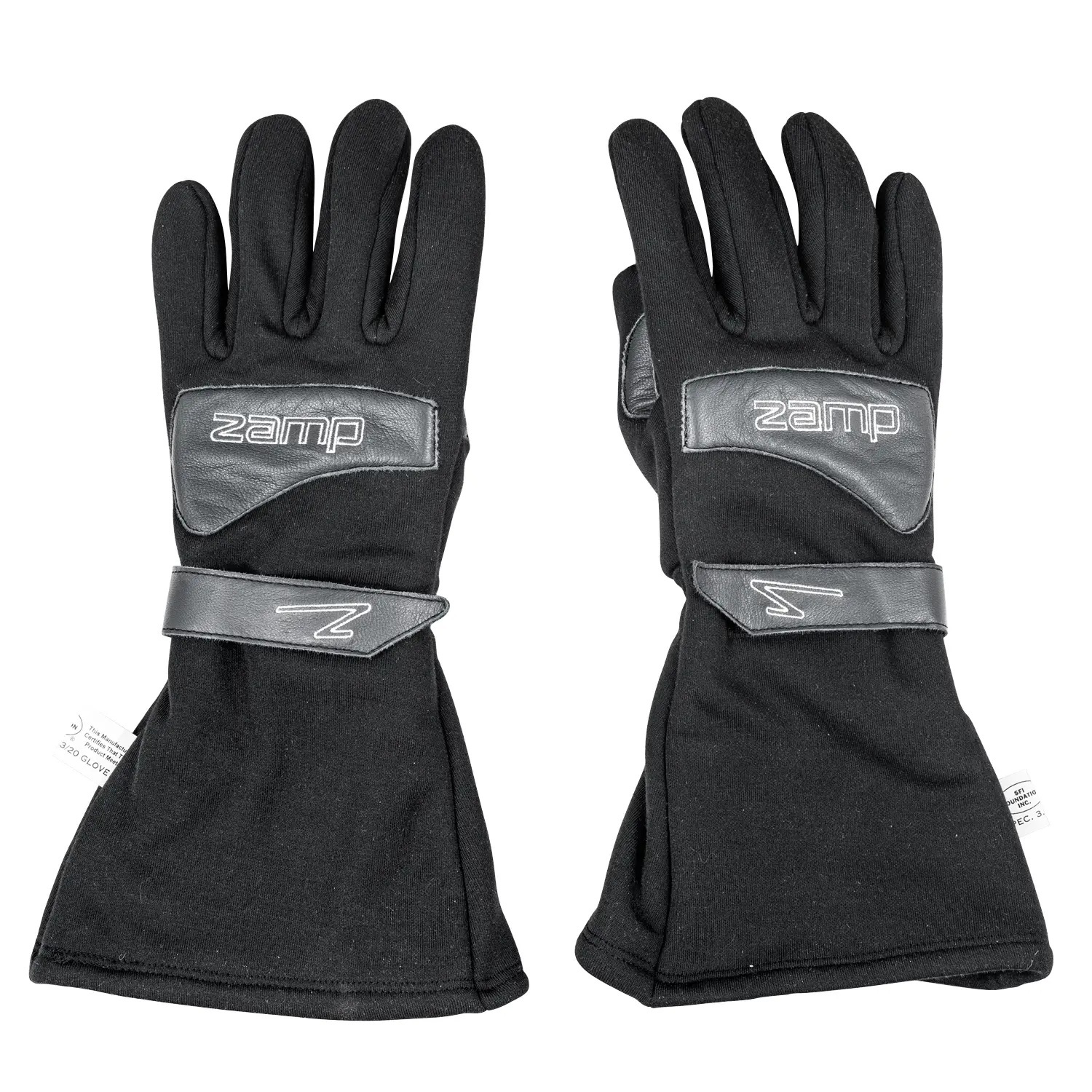 ZAMP — ZAMP Gloves ZR-Drag Large Black SFI 3.3/20